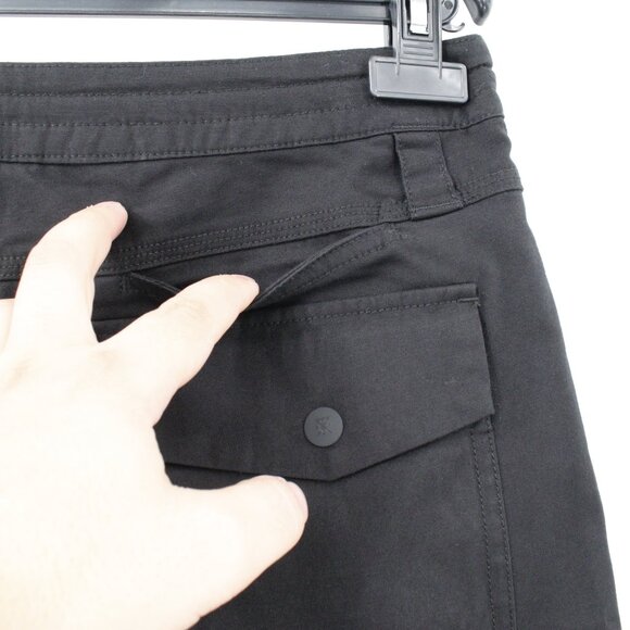 NWT Roark Pants Mens 29 Black Drawstring Layover Traveler Pant - Picture 7 of 16